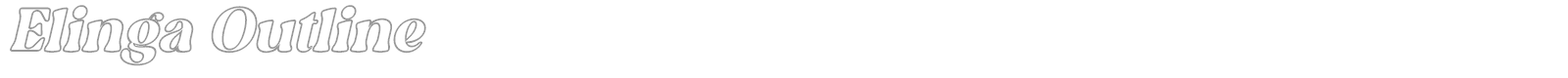 Elinga font preview
